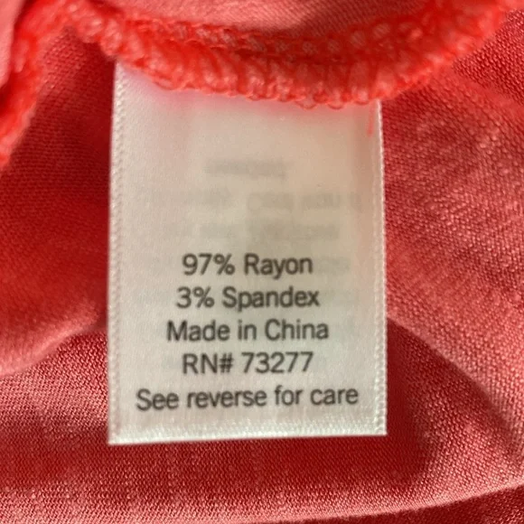 Sonoma Infused Melon Tiered Maxi Dress Size M NWT SKU0732 - Picture 7 of 7